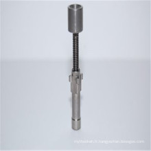 Clous de titane à cloison réglable 14 mm réglable pour fumer (ES-TN-042)